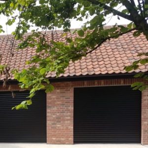 Black Garage Doors