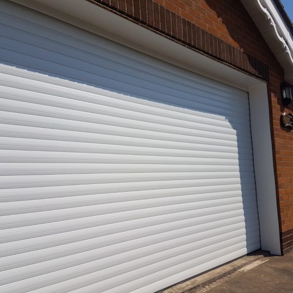 White Garage Door