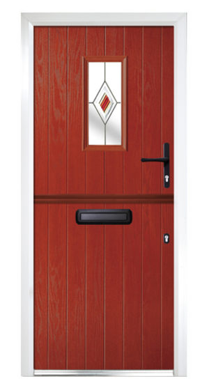 Red Fusion Door